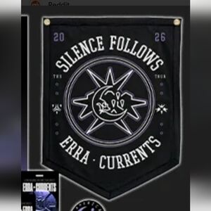 BNWT Erra / Currents 2026 Tour Banner Wall Banner from the VIP Promo Pack